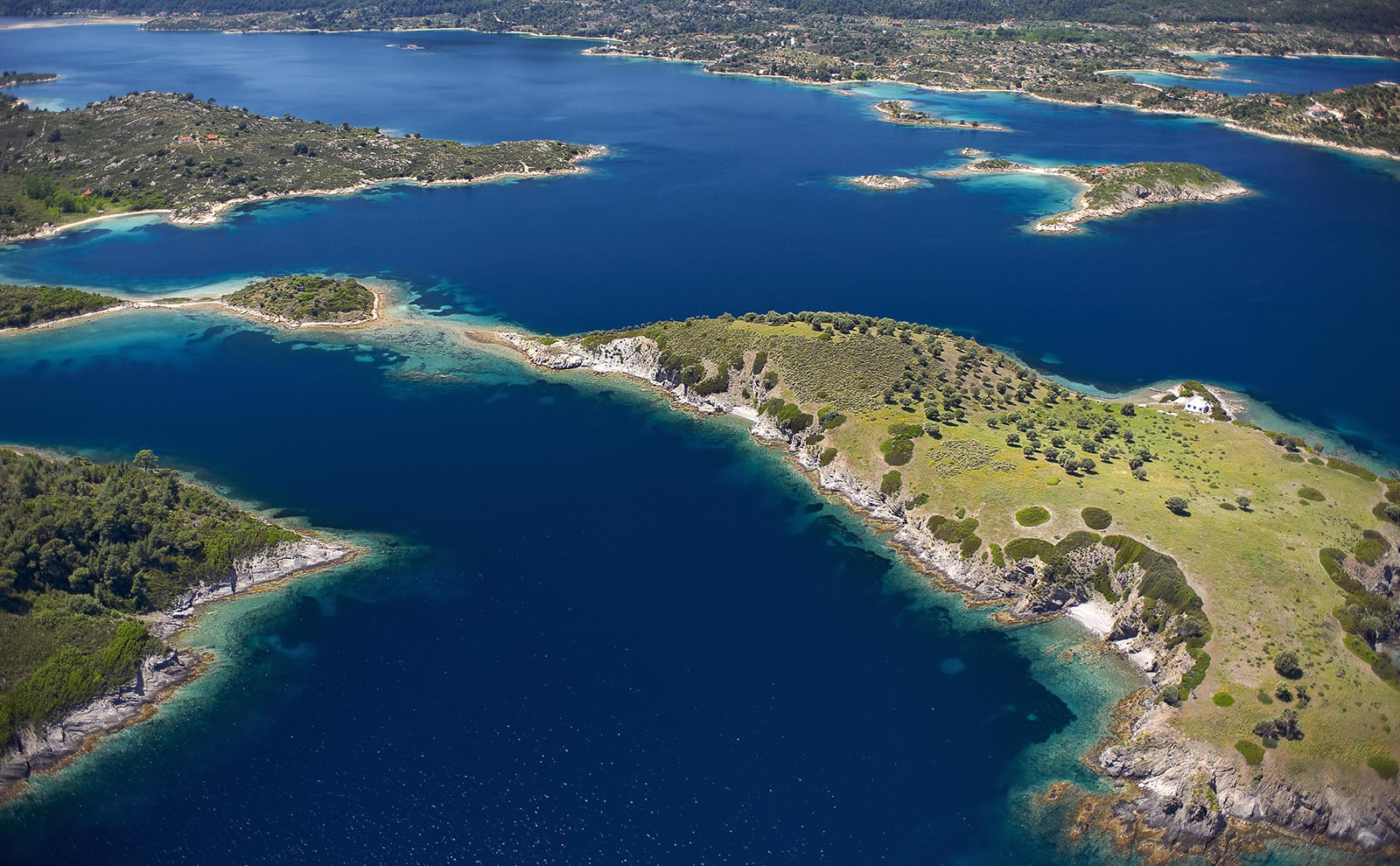 Sithonia Vourvourou islands